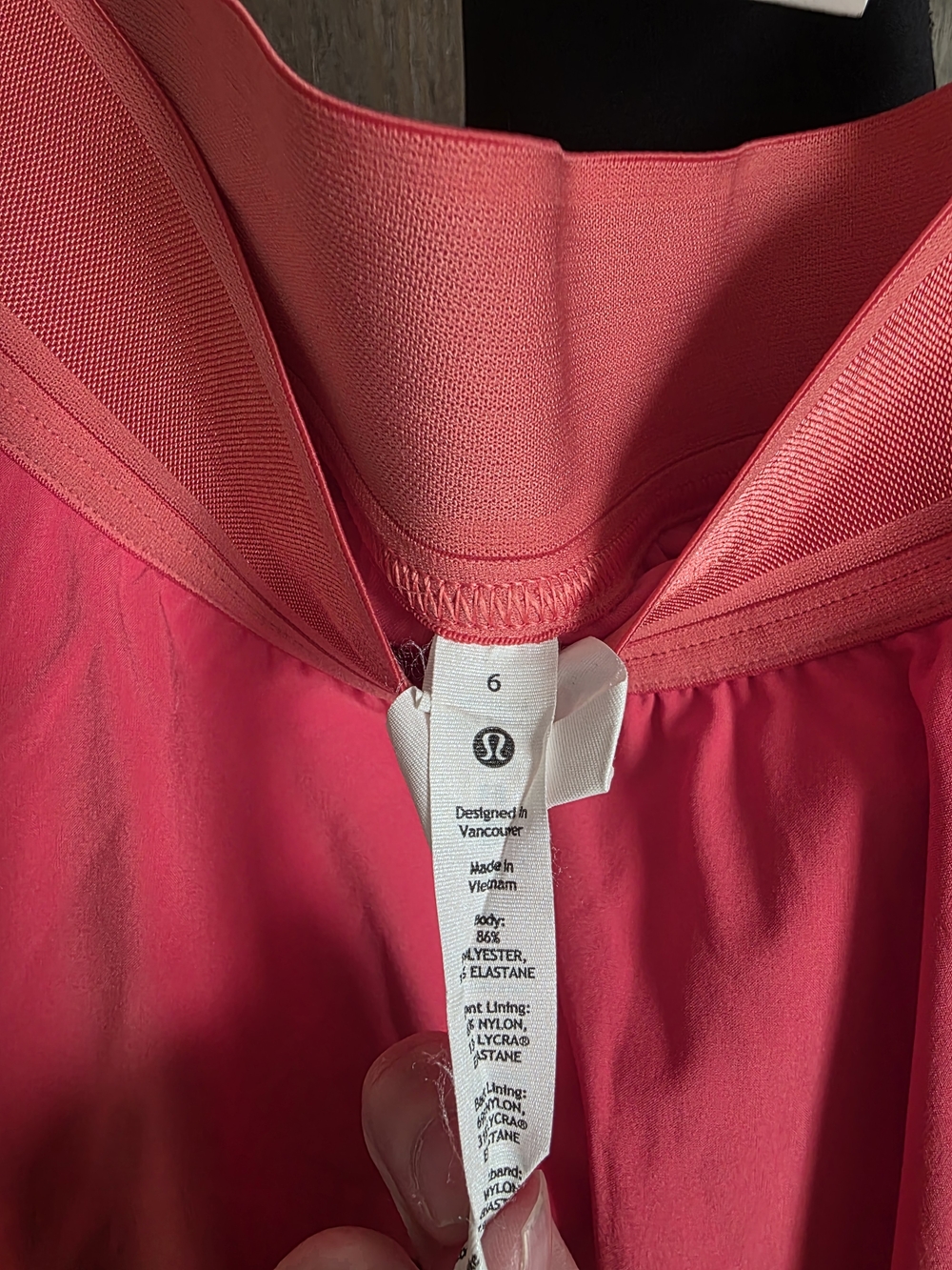 lululemon athletica Coral Pink Tiered Skater Skirt - Picture 3 of 5